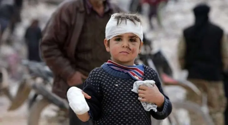 فجایع پایان‌ناپذیر برای کودکان سوری نجات‌یافته از زلزله 
