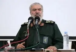 هشدار صریح سردار فدوی به آمریکا: امنیت ایران تهدید شود با همه توان برخورد می‌کنیم