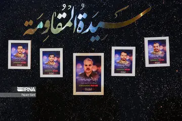 تصاویری غم‌انگیز از وداع با شهدای حمله موشکی دمشق در معراج‌الشهدای تهران