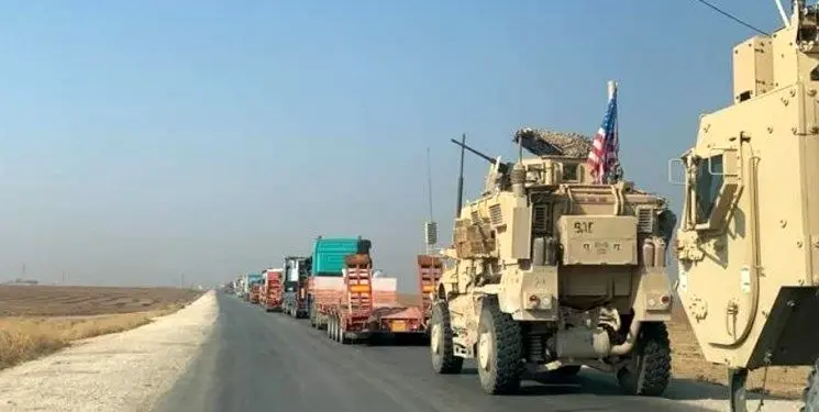 حمله یک کاروان لجستیک آمریکا در عراق
