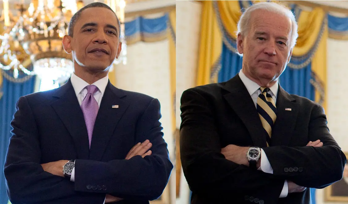 شوخی خبرساز با باراک اوباما و جو بایدن؛ کت شلوار  باربی! + عکس