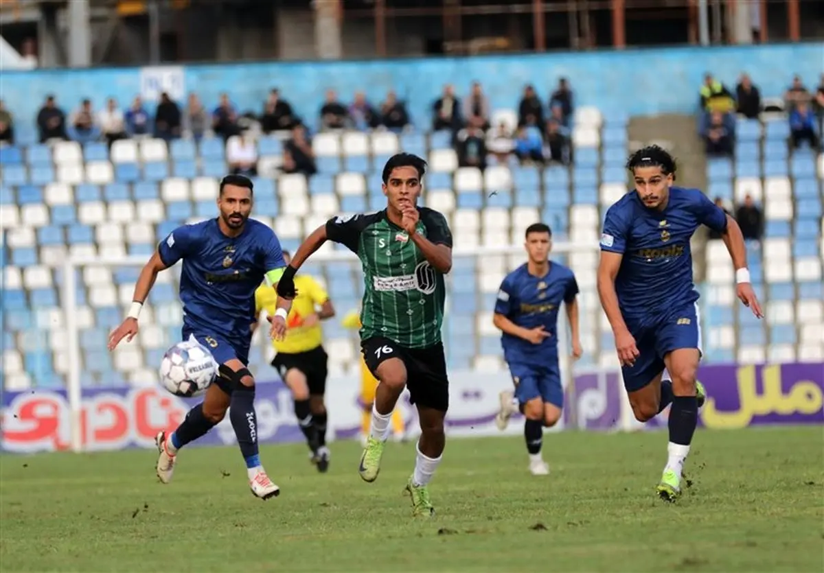 ملوان با شکست خیبر صدرنشین شد!