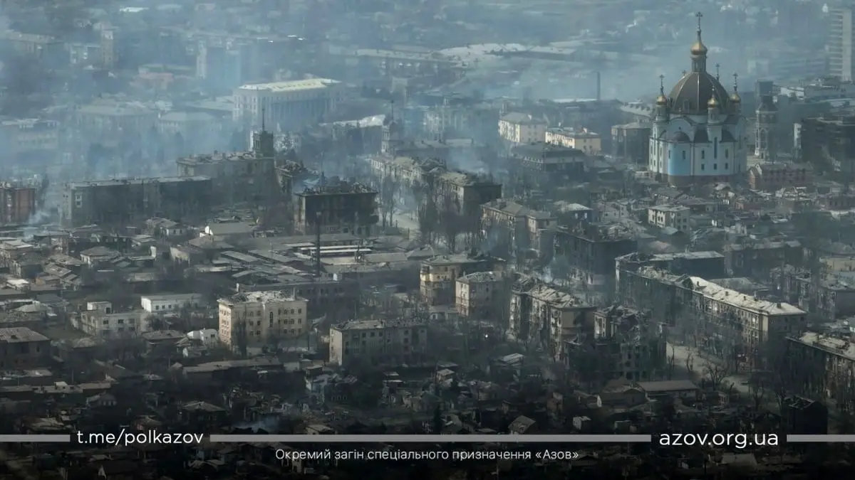 ببینید| عکسی دردناک و غم‌انگیز از ماریوپول اوکراین