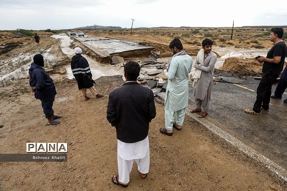 خسارت سیل در استان سیستان و بلوچستان