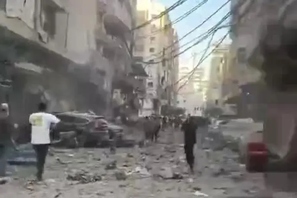 ببینید | وضعیت در بیروت پس از حمله اسرائیل