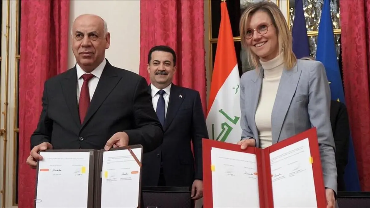 سفر پربار نخست وزیر عراق به فرانسه/امضای توافقنامه همکاری های راهبردی بغداد-پاریس