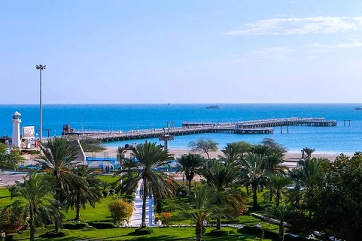 پارک های ساحلی کیش مناسب برای قدم زدن و عکاسی
