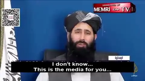 سخنگوی طالبان: مشکلی با اسراییل نداریم!+ ویدئو