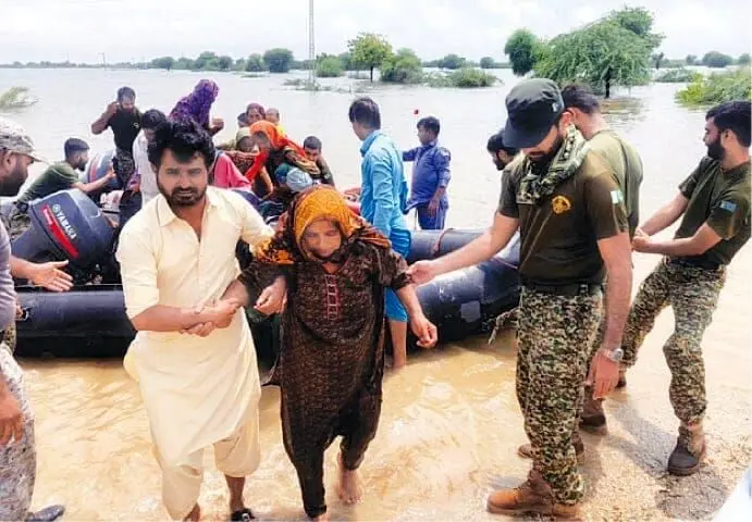 سازمان ملل خواستار کمک فوری به بیش از ۳۰ میلیون سیل زده در پاکستان شد