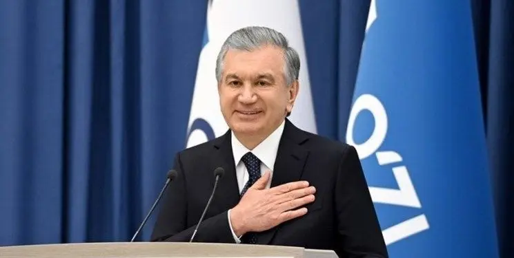 ویدئو| تصاویری از خوش وبش رئیس‌جمهور ازبکستان با وزیر صمت