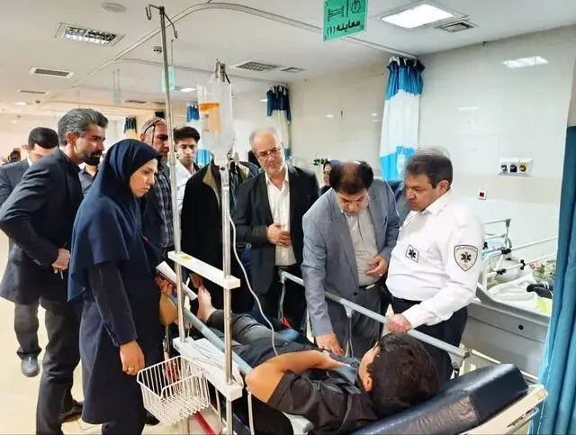 نفر،بيمارستان،مسمومين،خويي،اميرالمومنين،مسموميت