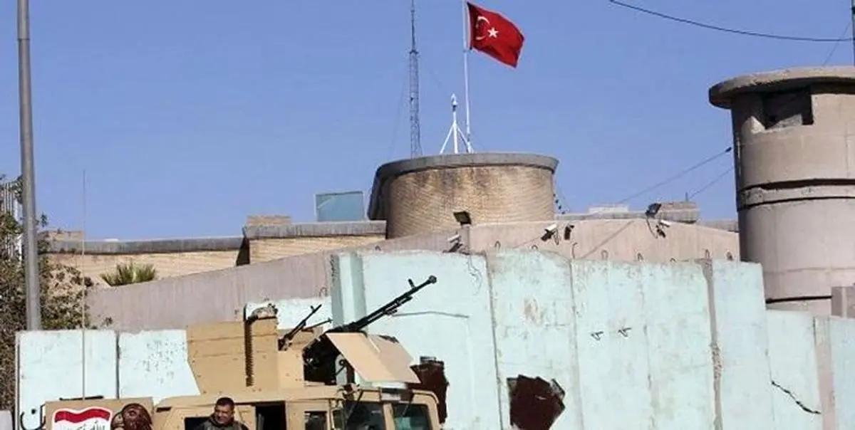 حمله راکتی به کنسولگری ترکیه در موصل عراق