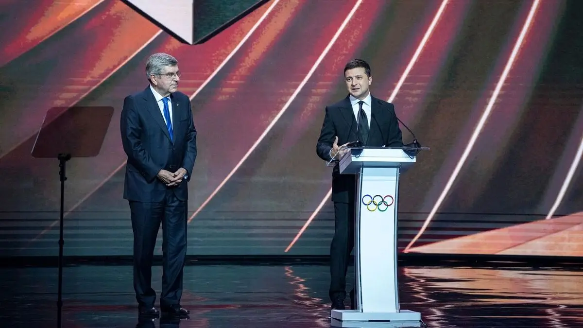 زلنسکی خواستار تداوم تحریم ورزشکاران روس شد