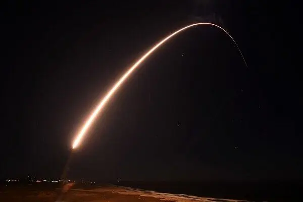 آمریکا یک موشک بالستیک قاره‌پیما را آزمایش کرد