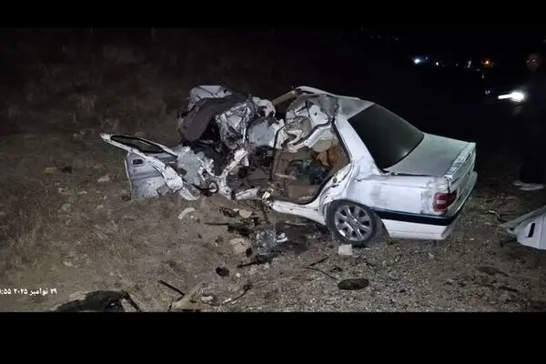 تصادف کامیون با پژو در جاده خلخال ۵ نفر را به کام مرگ کشاند