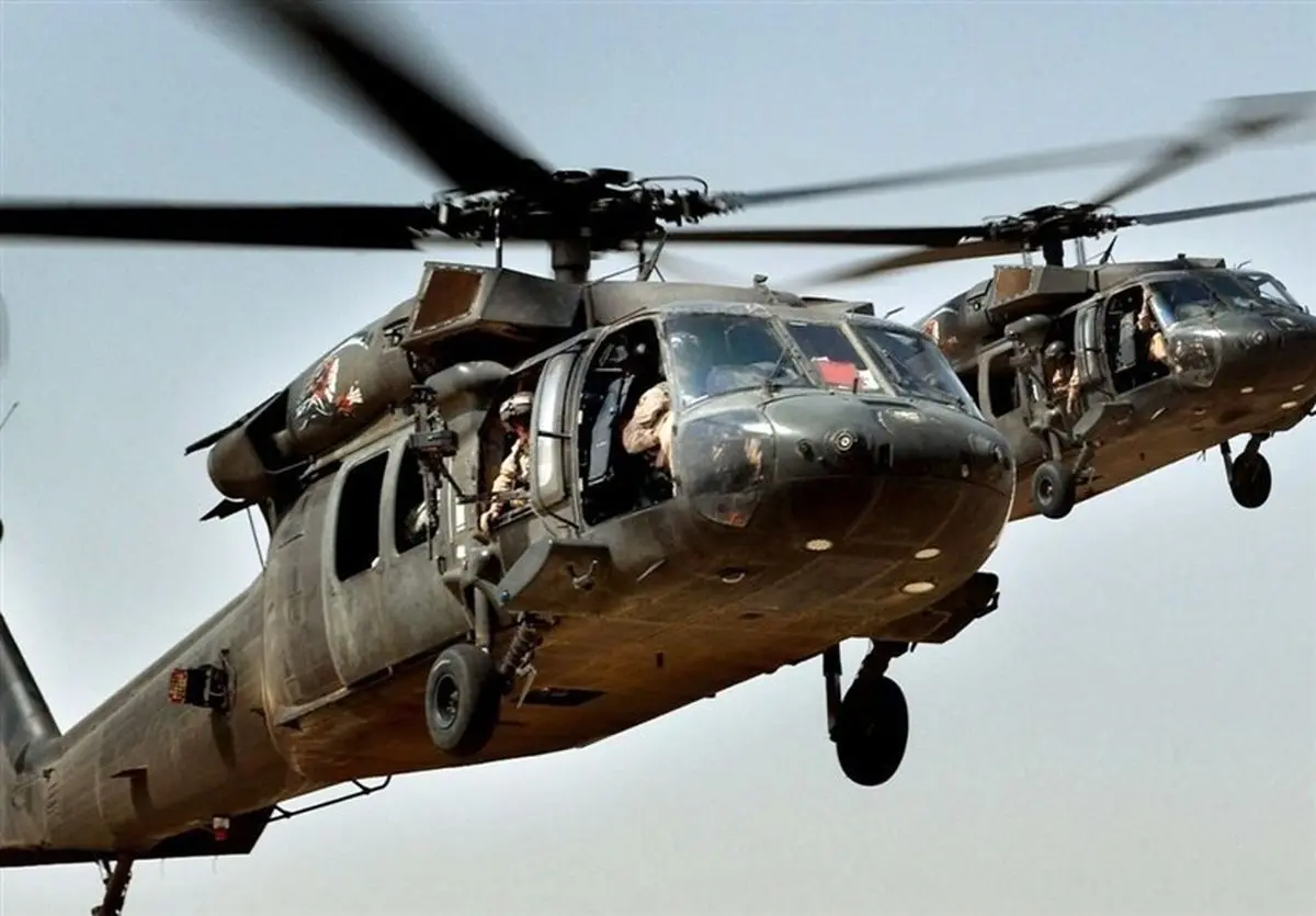 کشته شدن ۴ سرباز ارتش آمریکا بر اثر سقوط بالگرد