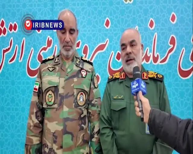 ببینید| فرمانده نیروی زمینی سپاه: با وحدت نیروهای مسلح نقشه‌های دشمن نقش بر آب شد