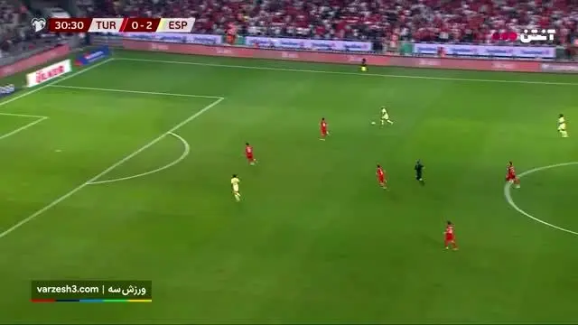 ببینید| خلاصه بازی ترکیه مقابل اسپانیا