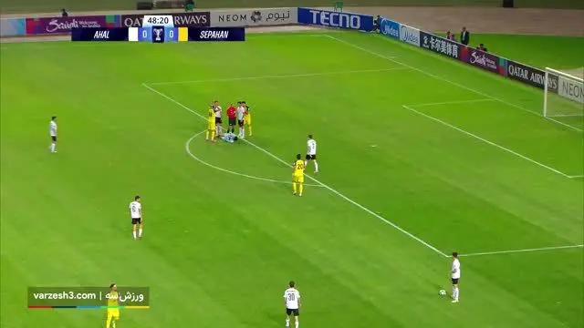ببینید| خلاصه بازی آخال مقابل سپاهان