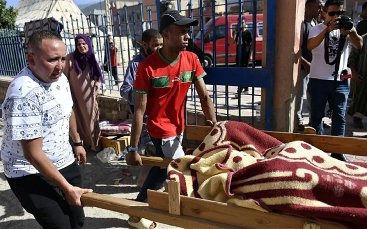 افزایش جانباخته‌گان زلزله مراکش به نزدیک به 3000 نفر
