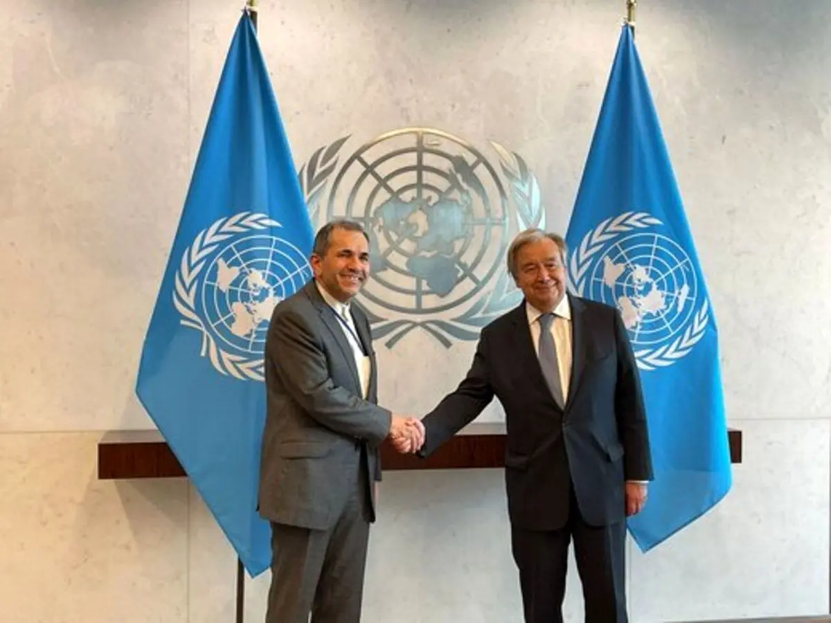 آخرین نفر از تیم دیپلماتیک ظریف هم خداحافظی کرد/ آخرین دیدار تخت‌روانچی با دبیرکل سازمان ملل