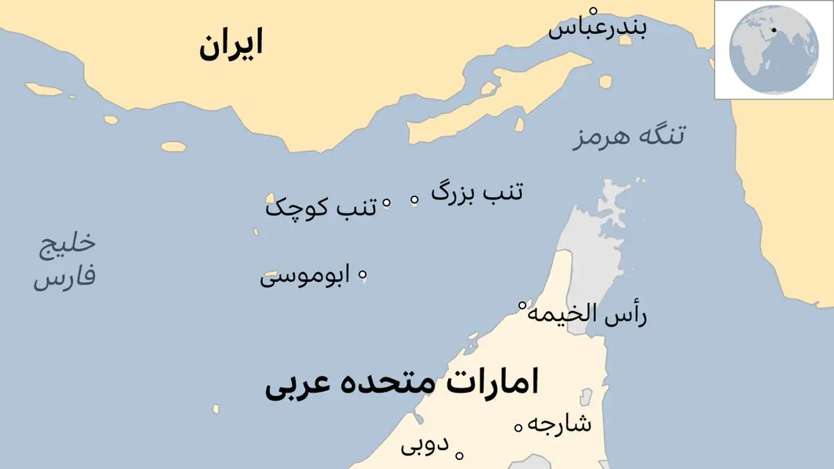 هشدار مجدد ایران به اعراب؛ جزائر سه‌گانه ایرانی جدایی‌ناپذیر هستند