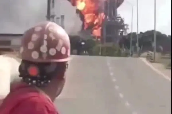 ببینید | انفجار مهیب در تاسیسات نفتی ونزوئلا