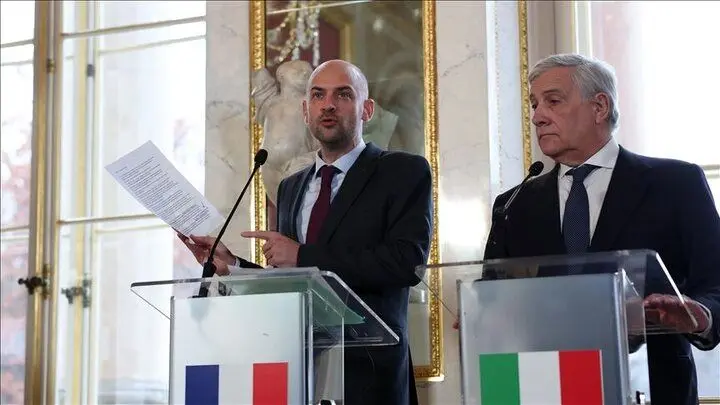 رایزنی دیپلماتیک فرانسه و ایتالیا درباره ایران، خاورمیانه و اوکراین