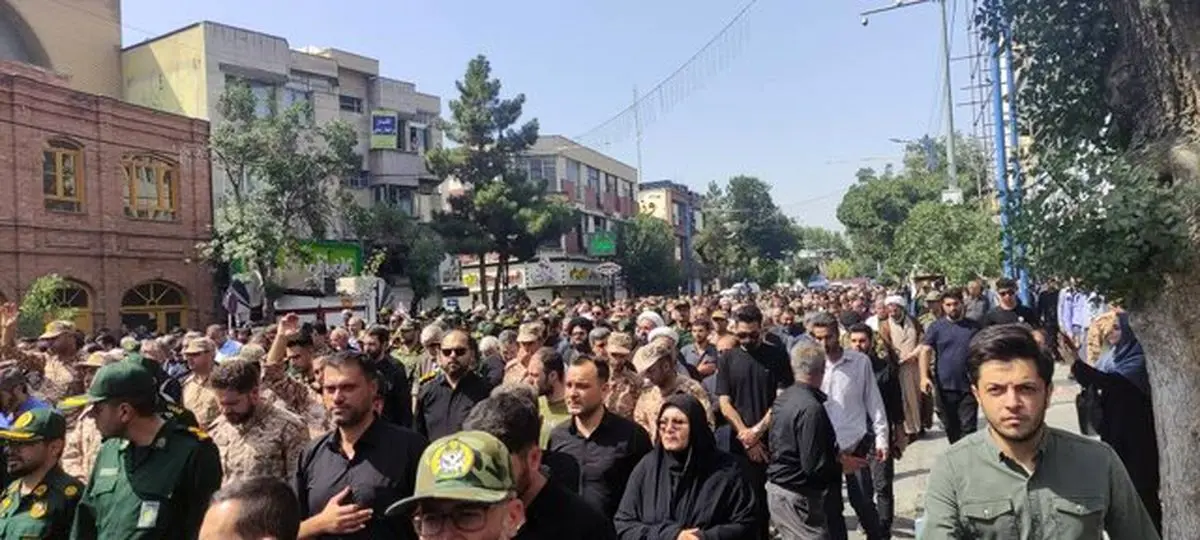 پیکر شهید نارنجی تشییع شد