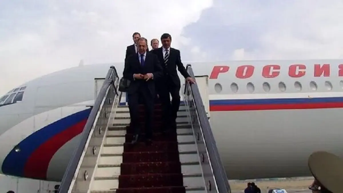 ورود وزیر خارجه روسیه به بغداد