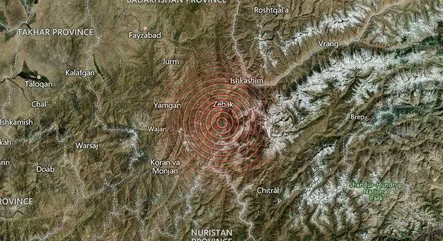 زمین‌لرزه 4.9 ریشتری افغانستان را لرزاند