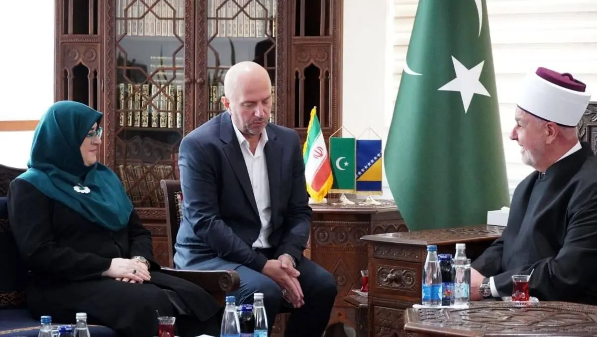 سخنگوی دولت با رئیس العلمای جامعه اسلامی بوسنی و هرزگوین دیدار کرد