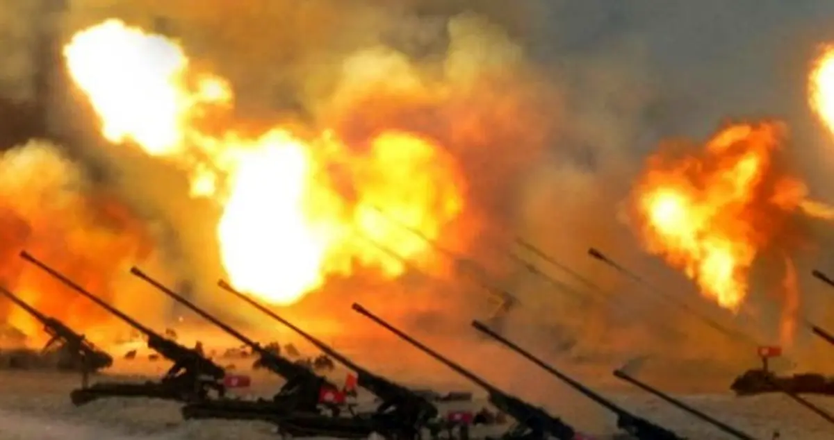 انهدام سامانه پدافند هوایی ارمنستان توسط توپخانه آذربایجان + ویدئو