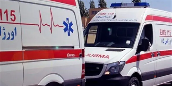 گلبهار،مصدوم،سقوط،حادثه