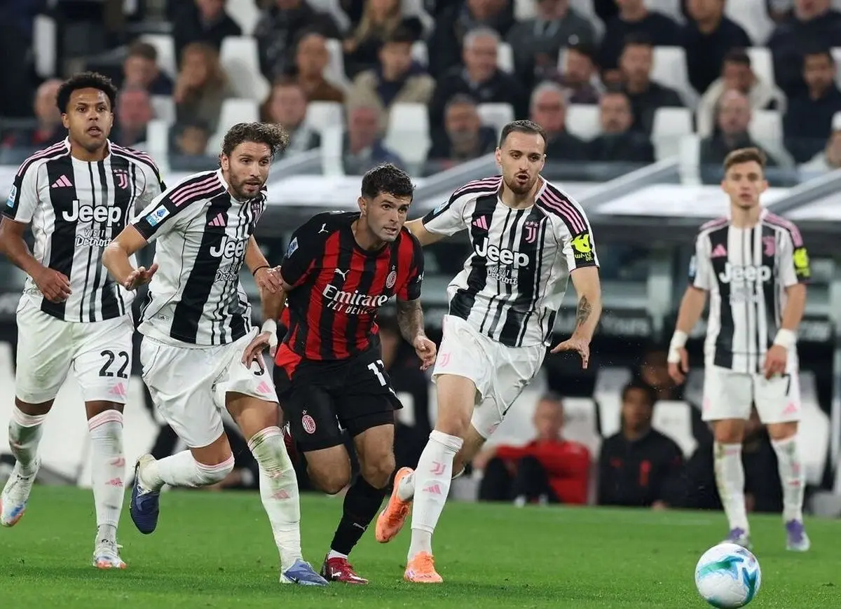 تساوی یوونتوس و میلان به نفع سایر مدعیان