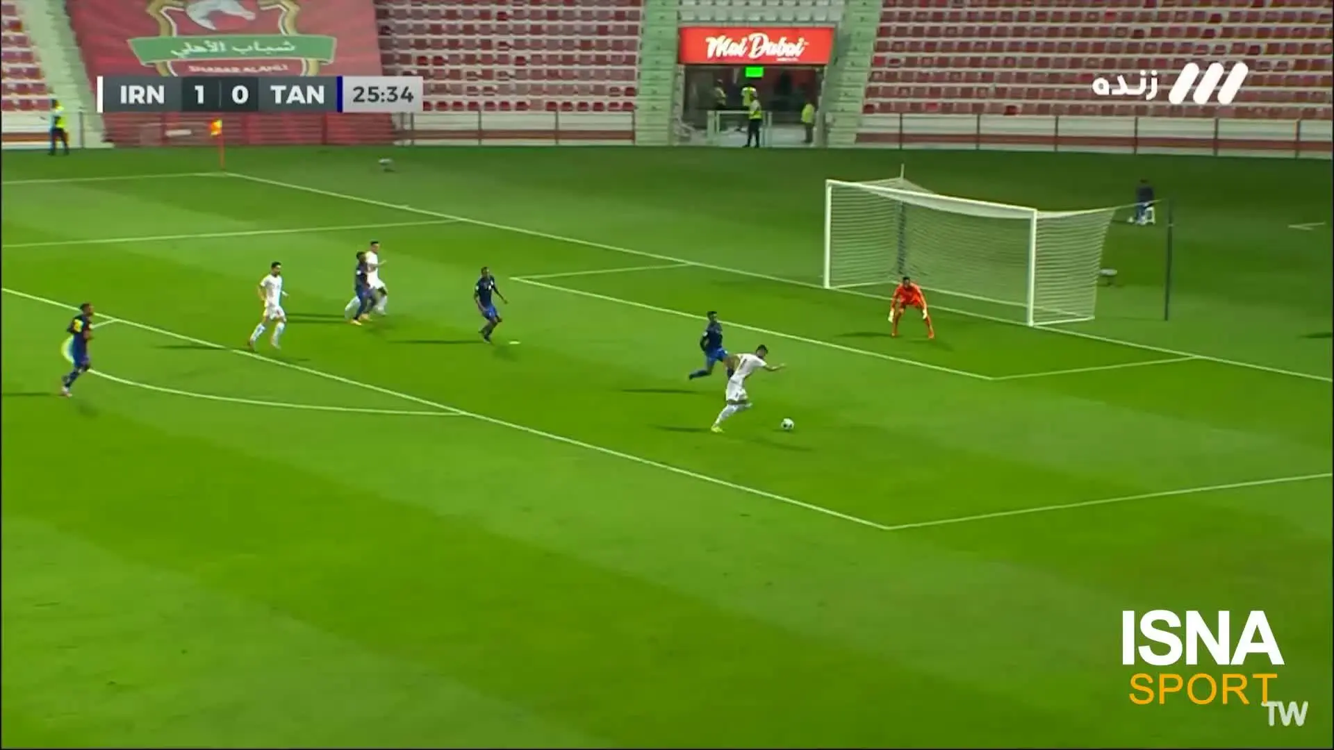 ببینید| گل دوم ایران به تانزانیا توسط محبی