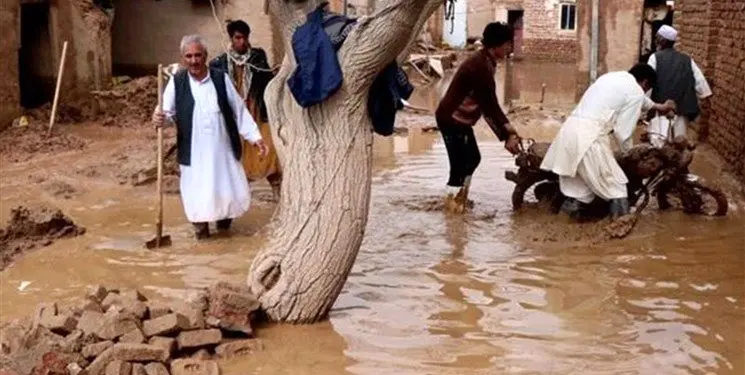 خسارات سیل اخیر در افغانستان؛ جان‌باختن ۱۰ نفر و تخریب ۵۰۰ خانه