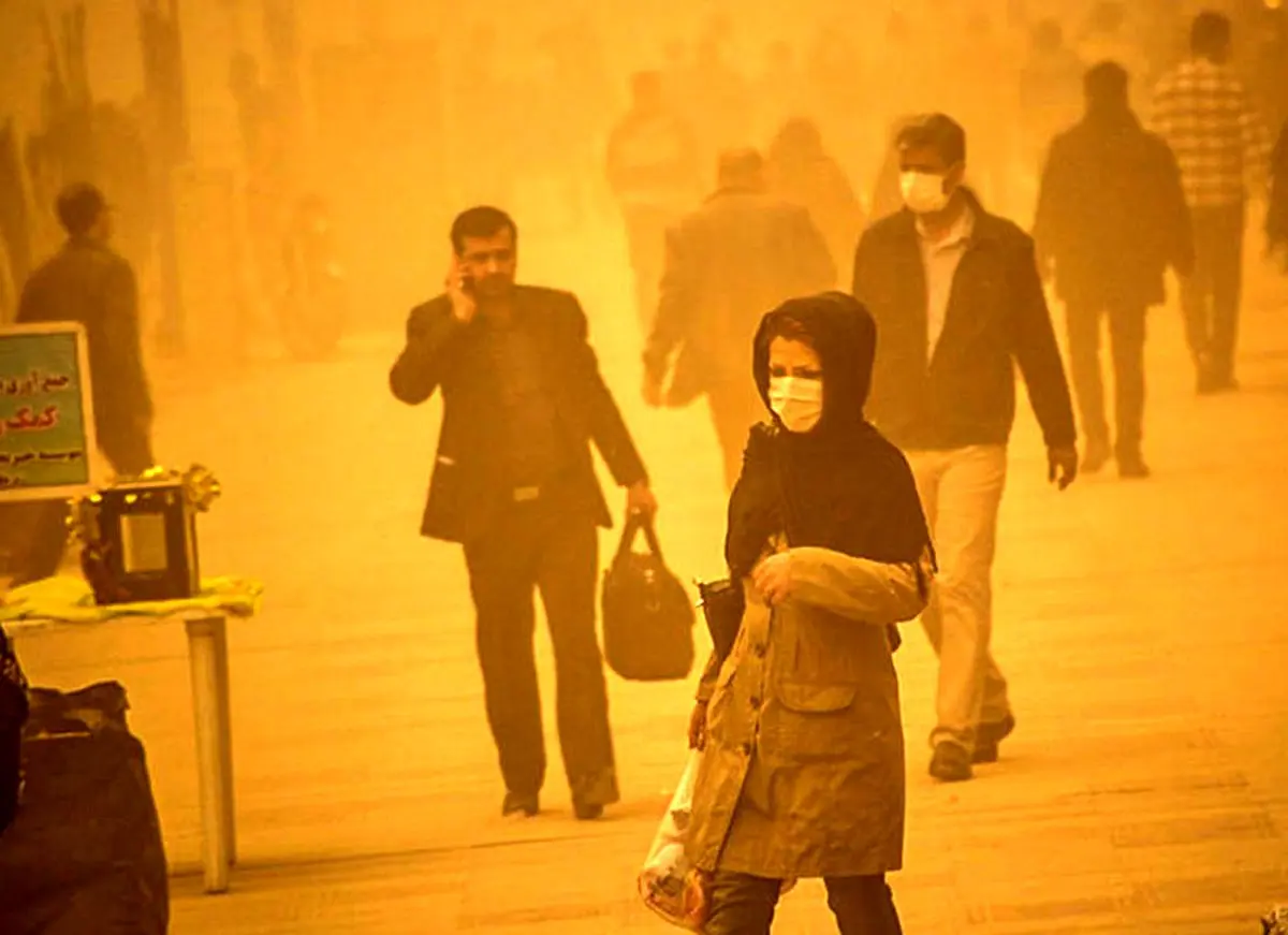 پنج شهر خوزستان اسیر گرد و غبار