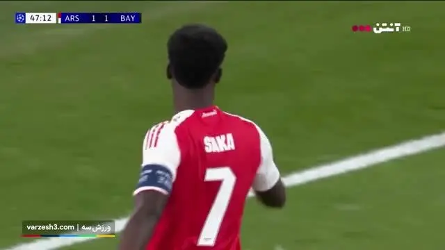 خلاصه بازی آرسنال 3 - بایرن مونیخ 1