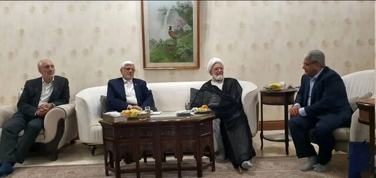 عارف با کروبی دیدار کرد/ کروبی: مشکلات مردم خیلی سخت‌تر از سالهای گذشته شده،  امیدوارم بتوانید در این زمینه کاری صورت بدهید