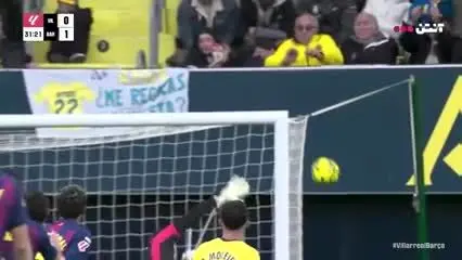 ببینید| خلاصه بازی ویارئال مقابل بارسلونا