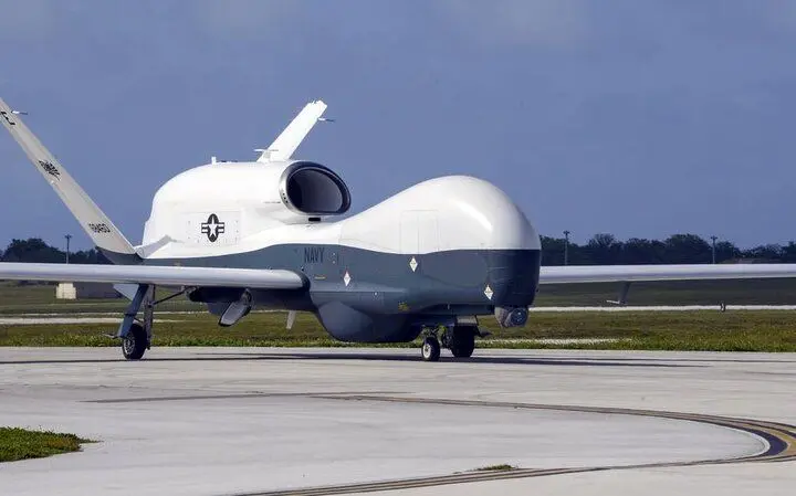 آمریکا سقوط پهپاد پیشرفته MQ-4C در خلیج فارس را تایید کرد