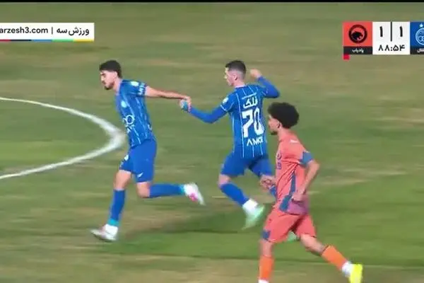 ببینید| گل اول استقلال به پادیاب