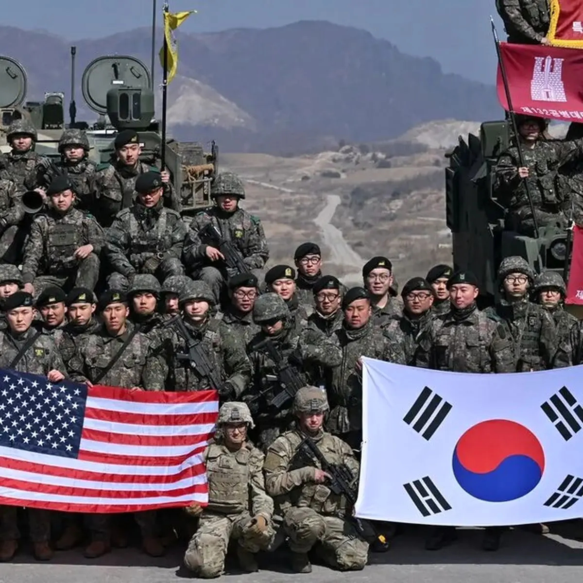 آغاز رزمایش سالانه کره جنوبی و آمریکا