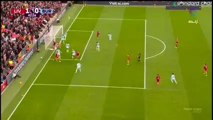 ببینید| خلاصه بازی لیورپول مقابل برنلی