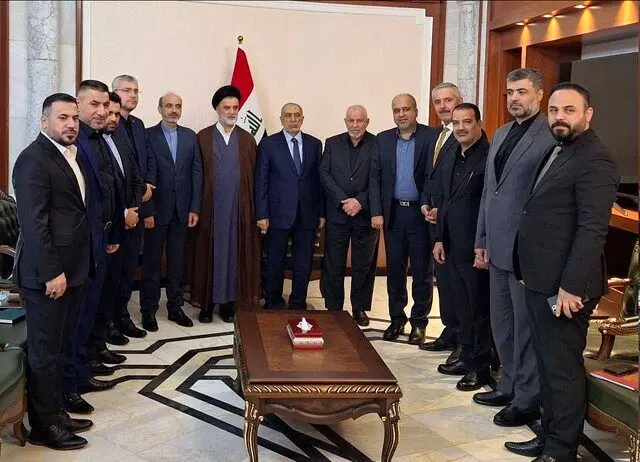 دیدار هیات پارلمانی ایران با رئیس مجلس نمایندگان و کمیته دفاع و امنیت عراق