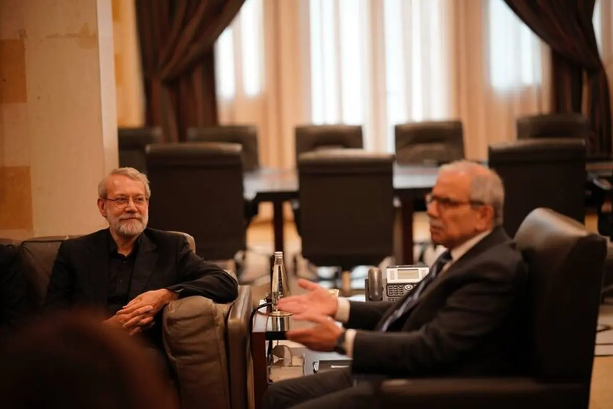 دیدار لاریجانی با نخست وزیر لبنان