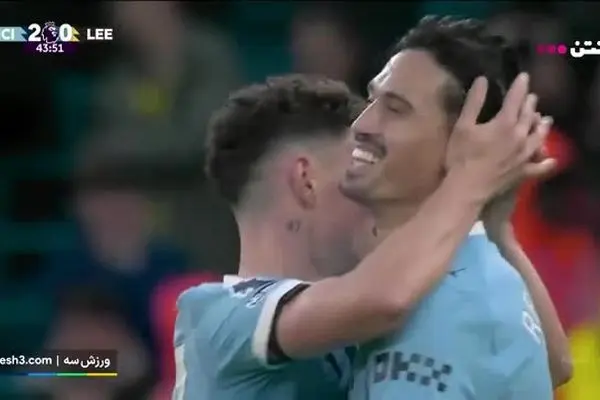 ببینید| خلاصه بازی منچسترسیتی مقابل لیدز
