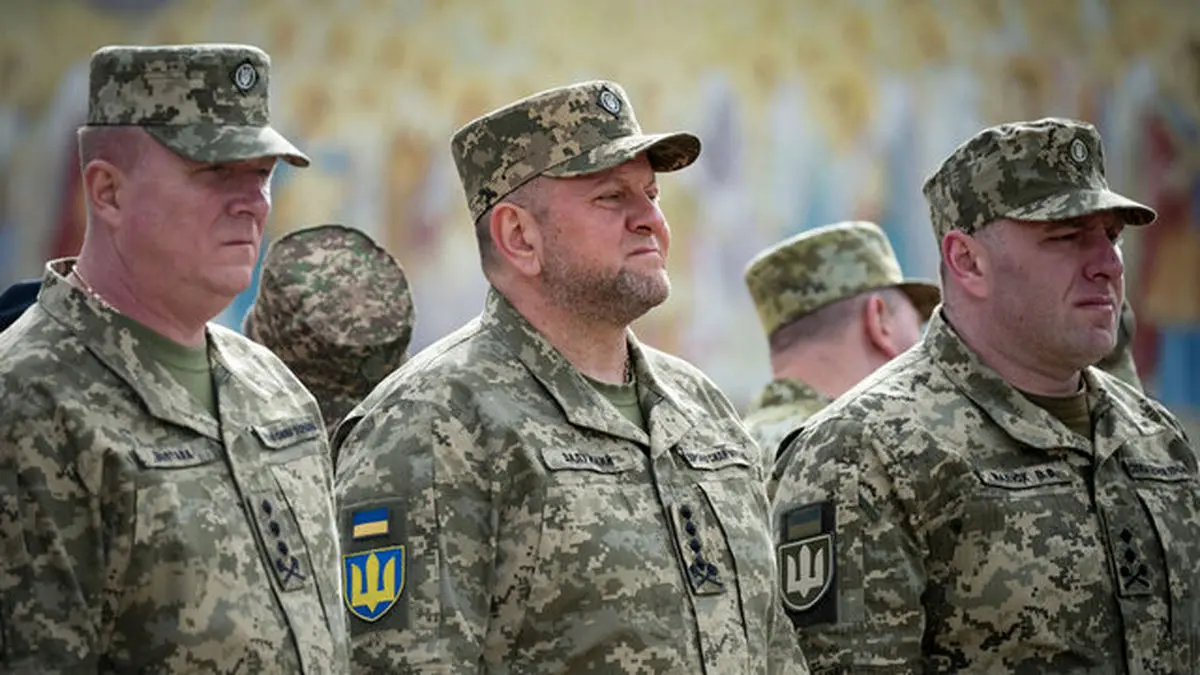 دیدار مخفیانه مقامات ارشد ناتو با فرمانده اوکراینی