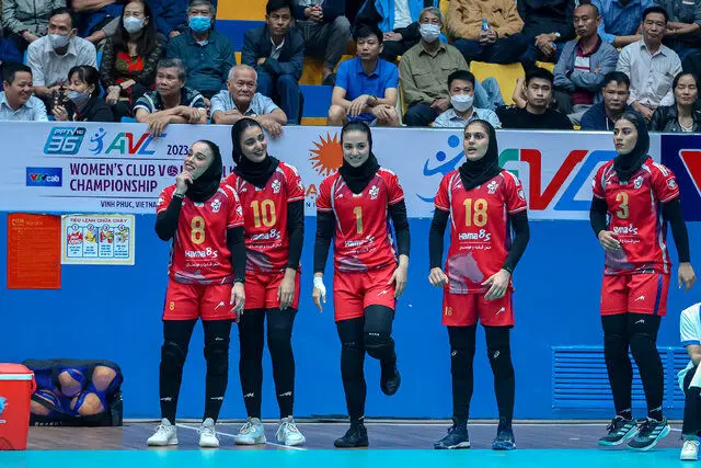 اولین برد زنان والیبال پیکان در جام باشگاه‌های آسیا 
